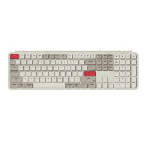 Keychron B6 Pro Ultra-Slim 100% Wireless Keyboard – Retro Red