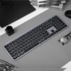 Keychron B6 Pro Ultra-Slim 100% Wireless Keyboard – Space Grey