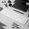B6P-K8 wr 04a Keychron B6 Pro Ultra-Slim 100% Wireless Keyboard – Ivory White
