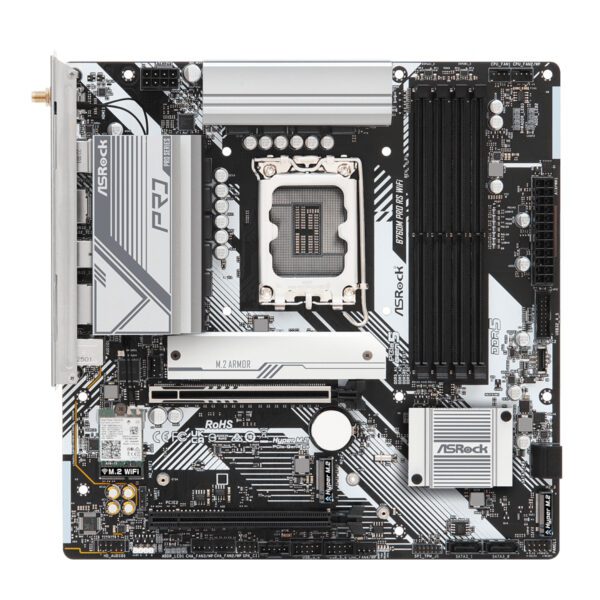 B760M-PRO-RS-WIFI ASRock-B760M-Pro-RS-WiFi-Intel-LGA-1700-MATX-Gaming-Motherboard wr 02 ASRock B760M Pro RS WiFi Intel LGA 1700 MATX Gaming Motherboard