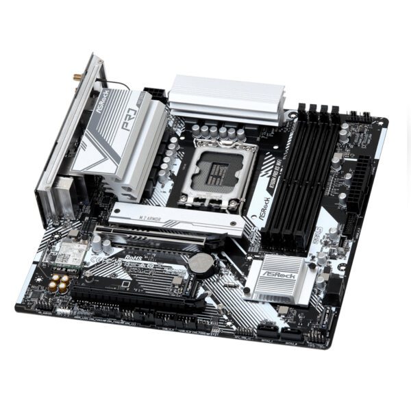 B760M-PRO-RS-WIFI ASRock-B760M-Pro-RS-WiFi-Intel-LGA-1700-MATX-Gaming-Motherboard wr 04 ASRock B760M Pro RS WiFi Intel LGA 1700 MATX Gaming Motherboard
