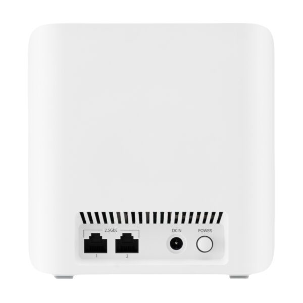 BD4-1PK ASUS-ZenWiFi-BD4-WiFi-7 ASUS ZenWiFi BD4 Wi-Fi 7 Dual-Band 2.5G AiMesh Router Node (1-Pack)-White