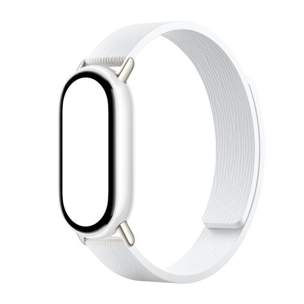 Xiaomi Smart Band 10 Magnetic Kona Leather Strap - Glacier White