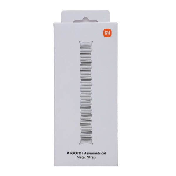 BHR07YHGL Xiaomi-Smart-Band-10-Metal Pack-wr Xiaomi Smart Band 10 Asymmetrical Metal Strap – Silver