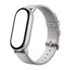 BHR07YLGL Xiaomi-Smart-Band-10-Leather-Strap-Elephant-Grey wr 02 Xiaomi Smart Band 10 Leather Strap - Grey