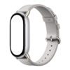 BHR07YLGL Xiaomi-Smart-Band-10-Leather-Strap-Elephant-Grey wr 03 Xiaomi Smart Band 10 Leather Strap - Grey