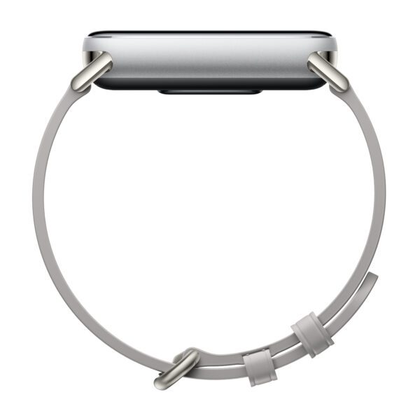 BHR07YLGL Xiaomi-Smart-Band-10-Leather-Strap-Elephant-Grey wr 04 Xiaomi Smart Band 10 Leather Strap - Grey
