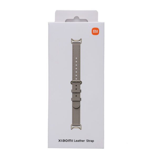 BHR07YLGL Xiaomi-Smart-Band-10-knitted-silk-strap Grey Pack-wr Xiaomi Smart Band 10 Leather Strap - Grey