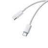 BHR0878GL Xiaomi-3A-Braided-USB-Type-C-to-USB-Type-C-Cable-1M-White wr 01a Xiaomi 3A Braided USB Type-C to USB Type-C Cable 1M - White