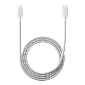 Xiaomi 6A Braided USB Type-C to USB Type-C Cable (1m) - White
