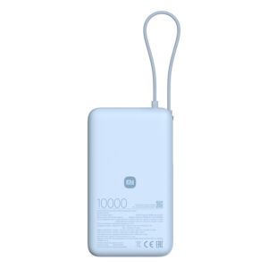 BHR08NZGL Xiaomi-67W-Power-Bank-10000-Integrated-Cable-Ice-Blue wr 01a Xiaomi 67W Power Bank 10000mAh (Integrated Cable) - Ice Blue