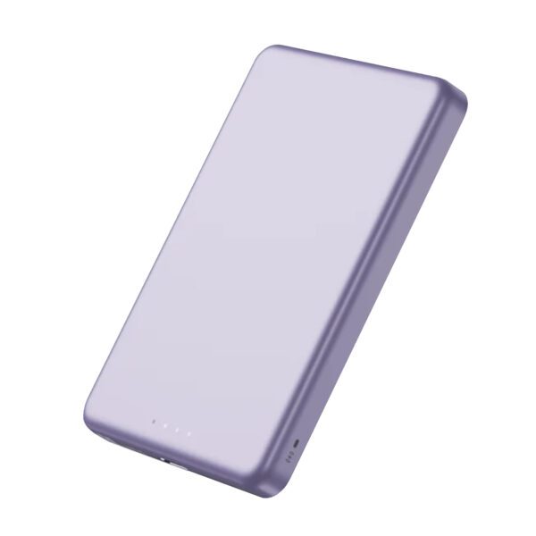 BHR08PNGL Xiaomi-Super-Slim-Magnetic-Power-Bank-5000-Purple wr 04a Xiaomi Super Slim Magnetic Power Bank 5000 – Purple
