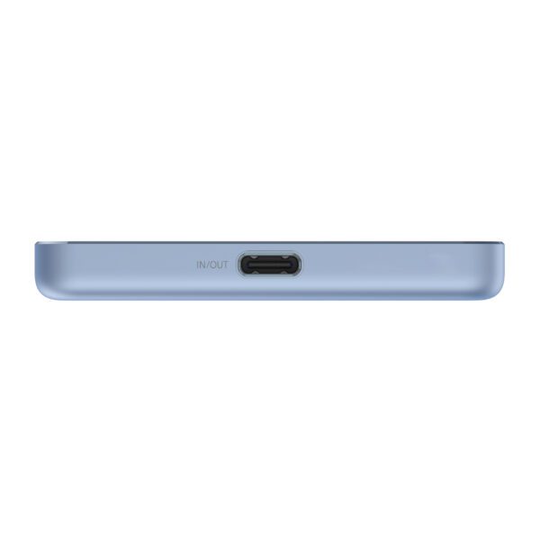 BHR08POGL Xiaomi-Super-Slim-Magnetic-Power-Bank-5000-Blue wr 03a Xiaomi Super Slim Magnetic Power Bank 5000 - Blue