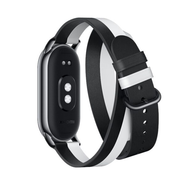 BHR7311GL wr 02 Xiaomi Smart Band 8 Double Wrap Strap - Black and white