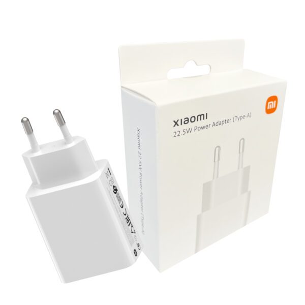 BHR7757EU Xiaomi-22.5W-Fast-Charge-Power-Adapter-Type-A-White wr 04b Xiaomi 22.5W Fast Charge Power Adapter (Type-A)-White