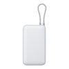 BHR9738GL Xiaomi-Power-Bank-20000-Integrated-Cable-Light-Grey wr 04 Xiaomi Power Bank 20000mAh (Integrated Cable) - Light Grey