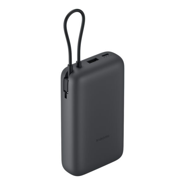 Xiaomi Power Bank 20000mAh (Integrated Cable) - Dark Grey