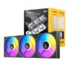 C120R-ARGB-3PK-BK wr 01 Antec Connect 120 Reverse ARGB PWM Fan 3 Pack - Black