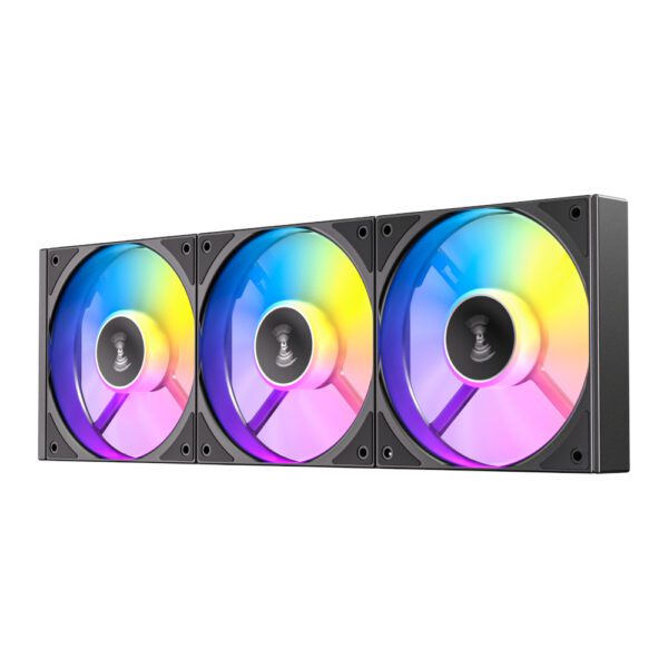 C120R-ARGB-3PK-BK wr 04 Antec Connect 120 Reverse ARGB PWM Fan 3 Pack - Black