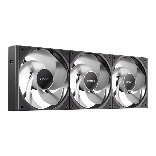C120R-ARGB-3PK-BK wr 05 Antec Connect 120 Reverse ARGB PWM Fan 3 Pack - Black