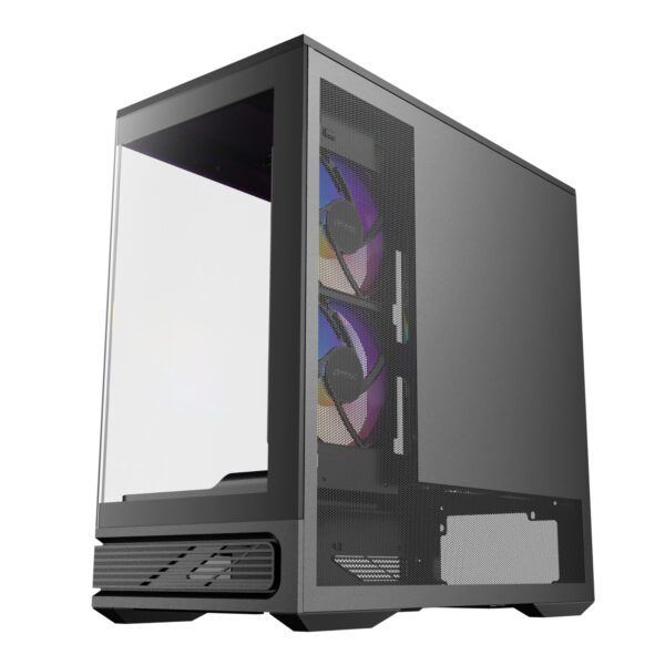 Antec C2M ARGB Compact Micro-ATX Gaming Chassis - Black