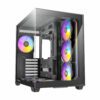 C5-ARGB-B wr 01 Antec C5 ARGB ATX DUAL Mid Tower Gaming Chassis – Black