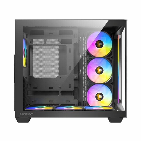 C5-ARGB-B wr 05-1 Antec C5 ARGB ATX DUAL Mid Tower Gaming Chassis – Black