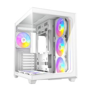 C5-ARGB-W wr 02 Antec C5 ARGB ATX DUAL Mid Tower Gaming Chassis – White