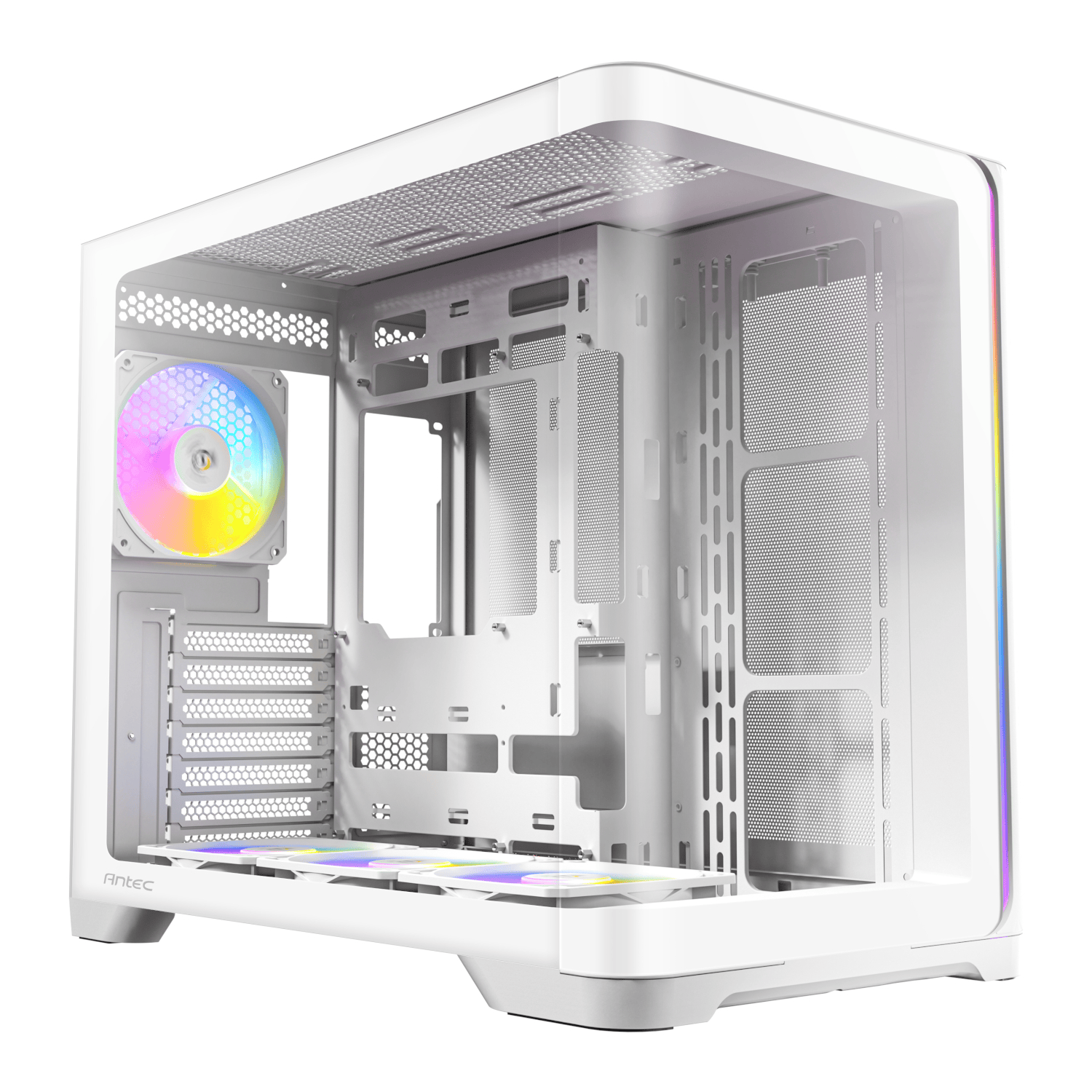 C5 CURVED W Antec C5 CURVED ARGB ATX Micro-ATX ITX A wr 01 Antec C5 CURVED ARGB ATX | Micro-ATX | ITX ARGB Dual Chamber Mid-Tower Gaming Chassis - White