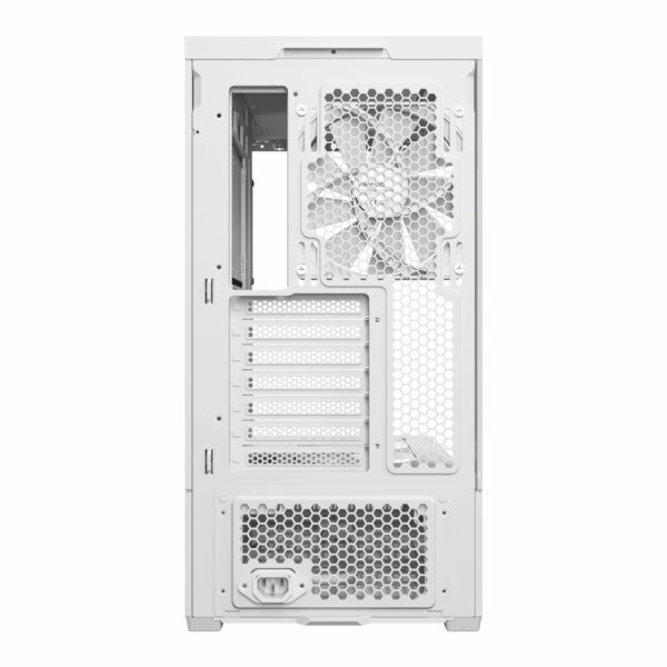 Antec C6 CURVED AIR ATX | Micro-ATX | ITX Mid-Tower Gaming Chassis - White