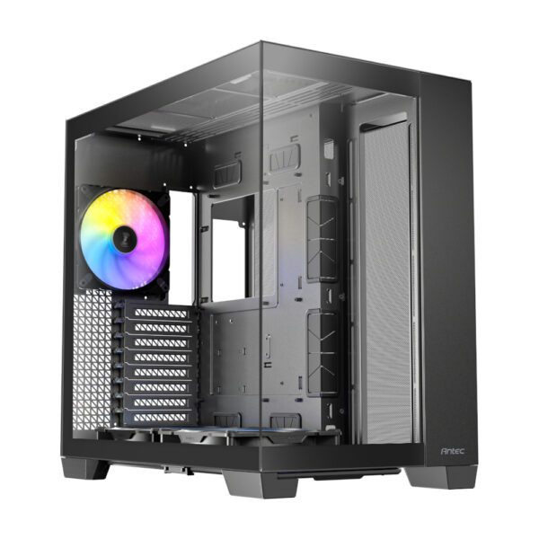 C8-ARGB-B wr 01 Antec C8 ARGB E-ATX DUAL Full Tower Gaming Chassis – Black