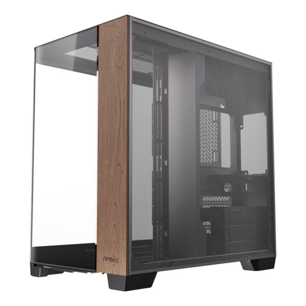 C8-CURVED-WOOD wr 03 Antec C8 Curved Wood E-ATX | ATX | Micro-ATX | ITX Dual Chamber Gaming Chassis - Black