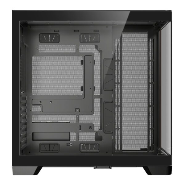 C8-CURVED-WOOD wr 04 Antec C8 Curved Wood E-ATX | ATX | Micro-ATX | ITX Dual Chamber Gaming Chassis - Black