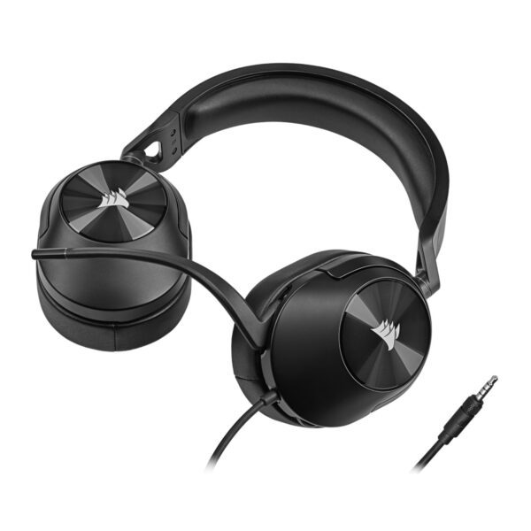 CA-9011260-AP Corsair HS55 Surround Wired Gaming Heads wr 03 Corsair HS55 Surround Wired Gaming Headset - Carbon Black