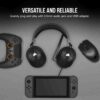 CA-9011260-AP Corsair HS55 Surround Wired Gaming Heads wr 05 Corsair HS55 Surround Wired Gaming Headset - Carbon Black