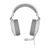 Corsair HS65 SURROUND Wired Gaming Headset — White (AP)