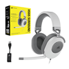 Corsair HS65 SURROUND Wired Gaming Headset — White (AP)