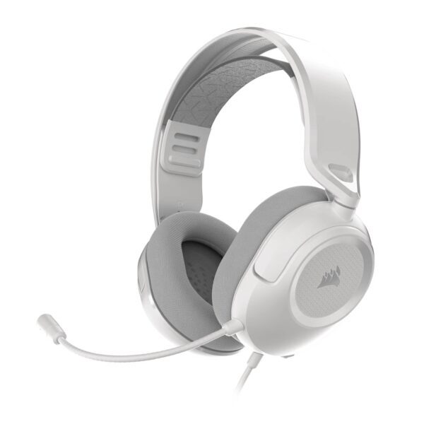 Corsair HS35 v3 Wired Gaming Headset - White