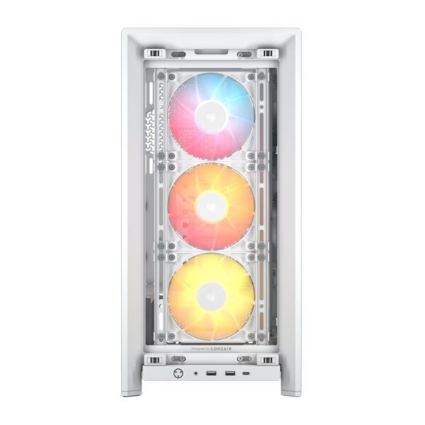 Corsair FRAME 4000D RS ARGB Modular Mid-Tower PC Case - White