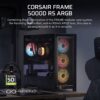 Corsair FRAME 5000D RS High-Airflow Mid-Tower PC Case - Black
