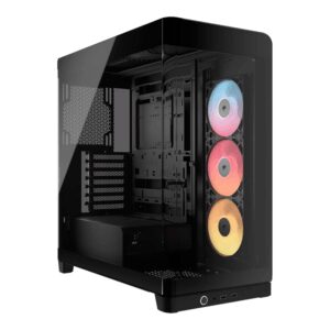 Corsair FRAME 4500X RS-R ARGB Panoramic Glass Mid-Tower PC Case - Black