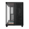 Corsair AIR 5400 LX-R RGB iCUE LINK Triple Chamber Mid-Tower PC Case - Black