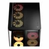 Corsair AIR 5400 LX-R RGB iCUE LINK Triple Chamber Mid-Tower PC Case - Black