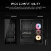 CC-9011324-WW Corsair 3500X LX-R RGB iCUE LINK Mid-Tow wr 05 Corsair 3500X LX-R RGB iCUE LINK Mid-Tower PC Case - Black