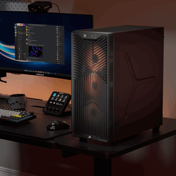 Corsair 3200D RS ARGB Mid-Tower PC Case - Smoke