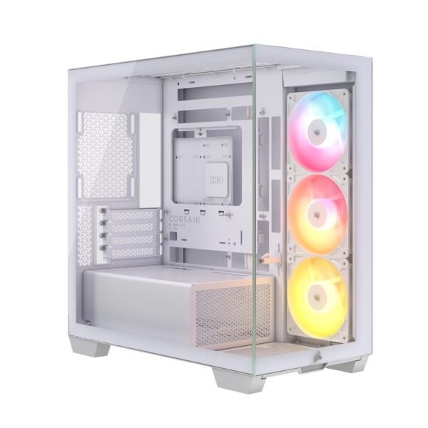 CC-9011348-WW Corsair 2800X RS-R ARGB Micro-ATX PC Cas wr 01 Corsair 2800X RS-R ARGB Micro-ATX PC Case – White