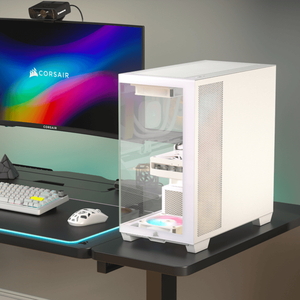 CC-9011348-WW Corsair 2800X RS-R ARGB Micro-ATX PC Cas wr 05 Corsair 2800X RS-R ARGB Micro-ATX PC Case – White