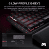 Corsair VANGUARD 96 Mechanical Gaming Keyboard, CORSAIR MLX Plasma - Black