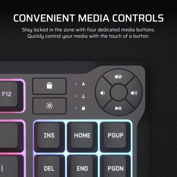 CH-9216065-NA Corsair K55 CORE TKL RGB Gaming Keyboard wr 07 Corsair K55 CORE TKL RGB Gaming Keyboard