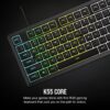 Corsair K55 CORE RGB Gaming Keyboard - Black